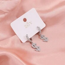 Hoop Earrings - Bạc - Xem 2