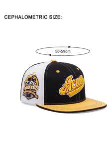 1pc Acusa Embroidery Hip-Hop Baseball Cap For Men With Personalized Fashion Style Street - Multicolor - View 2