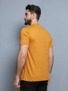 Men Shirts - Camel - View 4