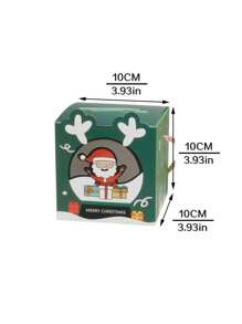 2pcs Christmas Apple Gift Box Wedding Party Gift Bags - Multicolor - View 4