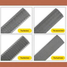 4 In 1 Woodworking File Tool - Silver - View 5