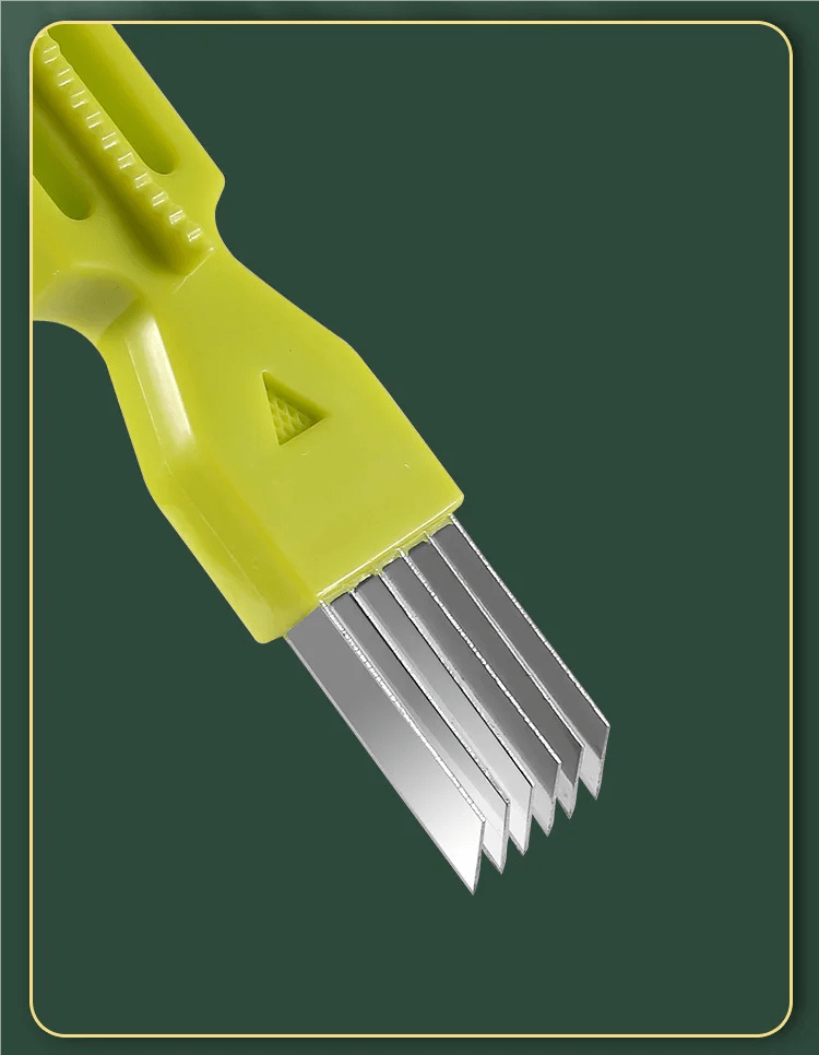 Shredded onion peeler kitchen grating size onion household scraping onion flower digging groove