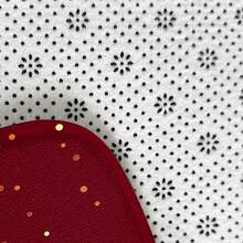 1pc Modern New Year Celebrating Home Decor Carpet Rug For Kitchen, Living Room, Doorway Floor - Red - View 6