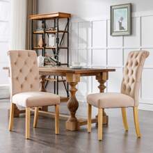 Sillas de comedor - Marrón - Ver 6