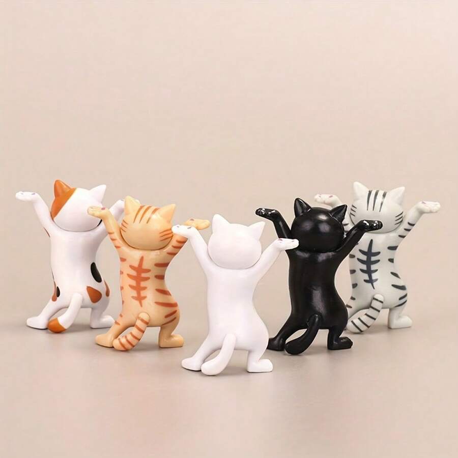 5 cái/bộ Dễ thương Nàng tiên Mèo Ngăn đựng bút - Nhiều màu - Xem 1