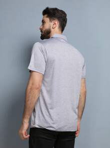 Men Polo Shirts - Xám - Xem 5