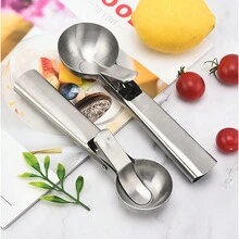 Ice Cream Scoop - Silver - View 4