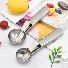 Ice Cream Scoop - Silver - View 6
