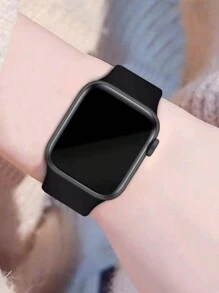 6 Packs Sport Bands Compatible With Apple Watch Band 38mm 40mm 41mm 42mm 44mm 45mm 49mm 46mm,Silicone Waterproof Strap Compatible With Watch Apple Watch Series 10 9 Ultra 8 7 6 5 4 3 2 1 SE Women Men - Multicolor - View 2