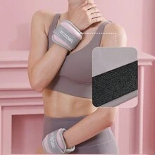 Weighted Iron Sand Bag For Fitness, Yoga, Indoor Leg Training, Running & Strength Exercise - Pink - View 8