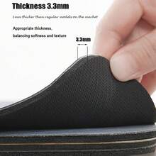 黑色40*120cm實色珪藻土衛浴防滑墊,矩形形狀防滑墊,適用於加長浴缸,快乾,具有吸水和3.3mm厚的橡膠底墊 - 咖啡棕 - 查看 5