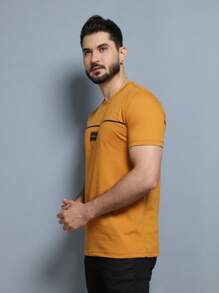 Men Shirts - Camel - View 3