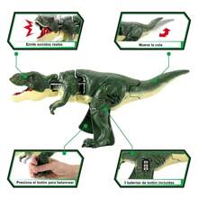 Zaza Telescopic Rex Dinosaur Gun With Movements And Sound Tyrannosaurus T Rex 28 Cm - 查看 3