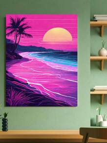 Seaside Diamond Painting, Latest Design, Full Drill, Diy Mosaic Art, Living Room Home Decor, Wall Decoration, Embroidery