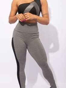 Women Sports Sets - 灰色 - 查看 2