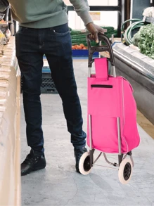 Carrito Para Mandado Sencillo - Rosa - Ver 6