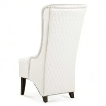 MERAX 23.03" Wide Wing Back Chair ,Side Chair For Living Room,PU Cover/Fabric Cover