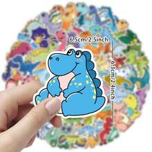 xiqixin 100 Sheets Dinosaur Stickers - Multicolor - View 5