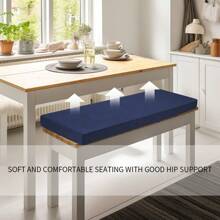 Đệm sân phơi - Màu xanh hải quân - Xem 3