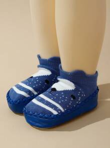 1pair Cartoon Cute Anti-slip Baby Walking Shoes