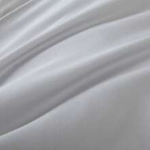 3入組純色被套套裝(不含床單和枕頭套) - 淺灰色 - 查看 3