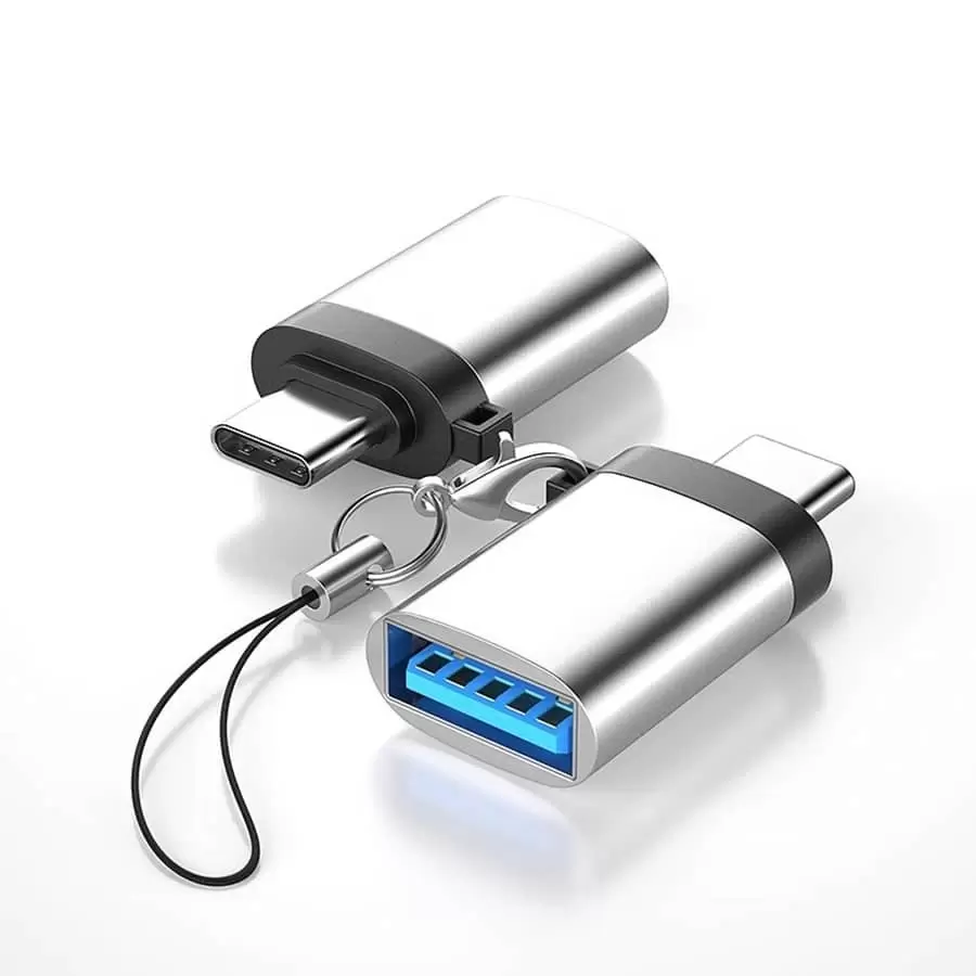 1 包 USB C 转 USB 适配器，Type C 转 USB 3.0 适配器兼容 Macbook Pro 2019 2018 2017 2016、MacBook Air 2020 2019 2018、iPad Pro 2020 2018、iPad Air 4、Chromebook、Pixelbook、Microsoft Surface Go、Galaxy S23 S22 S21 S20 Ultra 10 9 8 Plus、Note 20 10 Ultra 9 8 Plus 和 USB 闪存盘、U 盘、硬盘、键盘、鼠标、打印机等到 USB-C 设备。兼容 - 銀色 - 查看 1