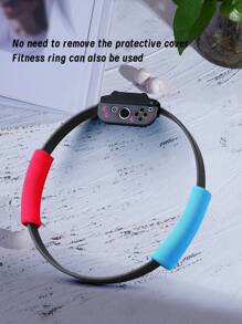 可爱宇航员保护壳兼容Switch,无需拆卸保护壳即可安装在底座上 - 彩色 - 查看 6