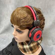 7.1聲道usb3.5毫米有線耳機,帶麥克風,適用於電腦遊戲,音樂,電話,網上學習,適用於桌面和筆記本電腦,男女適用,耳罩式,深低音 - 黑色 - 查看 12