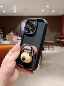 1 Vỏ điện thoại chống rơi hình đầu chó Gaozhu Boss Tương thích với iPhone - Nhiều màu - Xem 3
