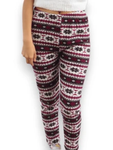 6 Pieces Mallon For Women, Plush Interior Heater - Chocolate Brown - View 3