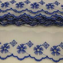 Embroidery - Xanh đậm - Xem 2