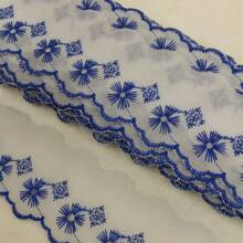 Embroidery - Xanh đậm - Xem 1