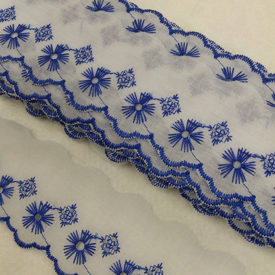 Embroidery - Xanh đậm - Xem 1