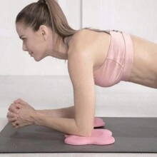 1 Miếng Yoga Tấm đệm đầu gối Dày Bằng phẳng Ủng hộ Tấm lót & Bộ bảo vệ khuỷu tay Có thể mang đi Khỏe mạnh Tấm lót - Màu tím - Xem 4