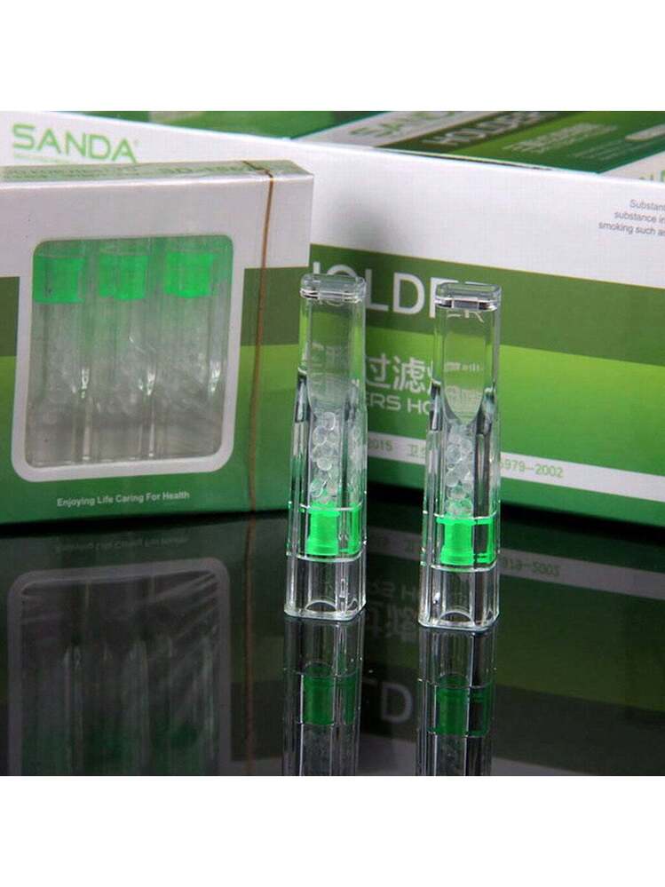 Sanda Disposable Triple Filter Cigarette Filter Tips Sd-156a Portable Cigarette  Holder