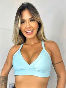 Women Sports Sets - Baby Blue - View 2