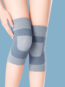 1對絲質護膝,透氣保暖薄款運動護膝,適用於深蹲,跑步,跳舞,瑜伽