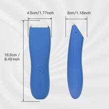 Manscaped 男士球部修剪器,電動身體削毛套裝,完美的美容工具,濕/乾充電男用刮鬍刀清倉,襠部和陰毛護理衛生刀片,家用理髮器 - 男性禮物 - 藍色 - 查看 5