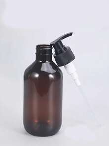 1入組300毫升(啡色)行李箱便攜式按泵瓶 - 適用乳液、沐浴露和洗髮水等 - 棕色 - 查看 5