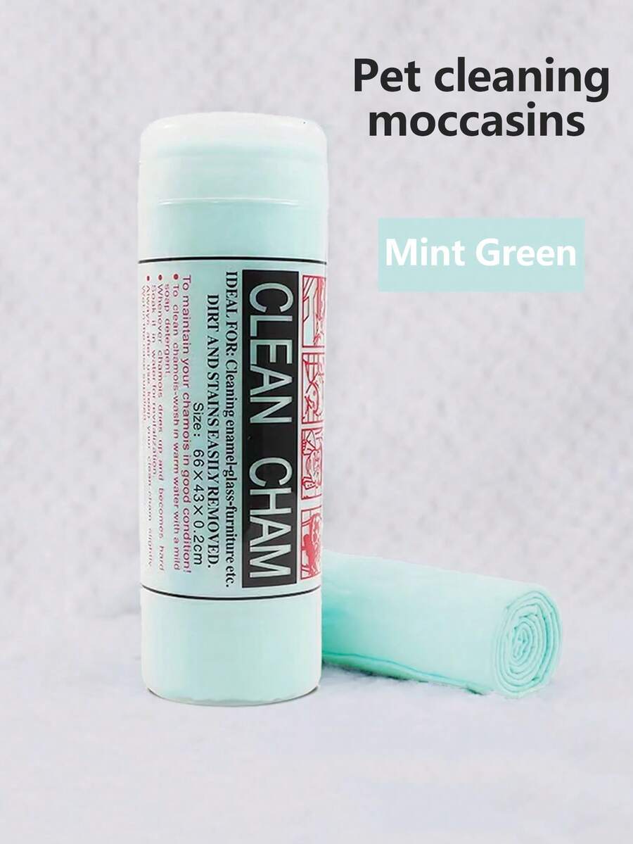 1 Miếng Sản phẩm chăm sóc cá nhân Màu xanh lá Thú cưng Con hươu Da lộn Sấy khô nhanh Khăn tắm Với PVA Nguyên vật liệu , Đa chức năng , Đối với Chó Làm sạch Và Tắm rửa - Màu xanh Bạc hà - Xem 1