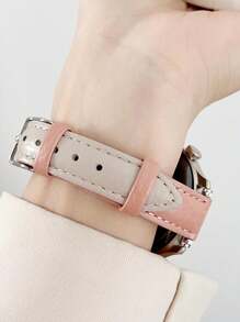 1只女士皮革手錶錶帶,適用於華為gt3手錶,新gt4女士手錶,gt2智能手錶,手錶4/3 Pro,gt1女性款,41/42/46mm榮譽gs3i