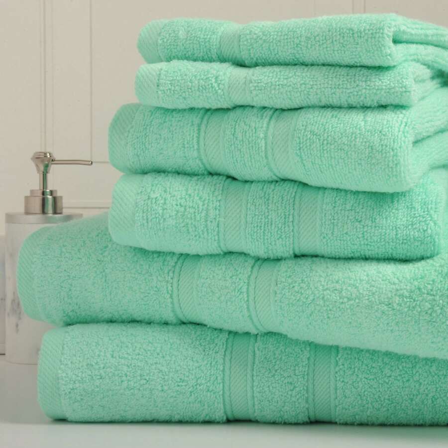 Bibb Home Zero Twist Egyptian Cotton Towel Set - 阿誇 - 查看 1