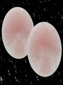 2pcs Silicone Nipple Covers With Anti-Exposure Adhesive & Lifting Effect, Invisible Breast Pads, Lingerie