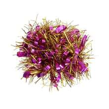 新年幼稚園成人兒童舞蹈表演閃亮橡皮筋手腕花手花運動手鐲派對用品