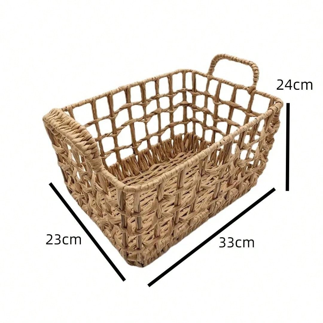 1 Pc Baby Basket Vintage Rattan Baby Bed Weaving Baskets Newborn