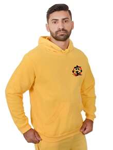 Men Sweatshirts - Màu vàng - Xem 2