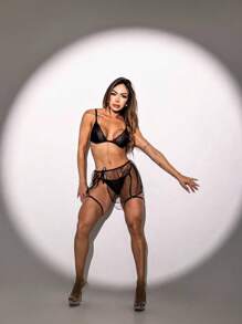 Women Sexy Lingerie Sets - màu đen - Xem 1