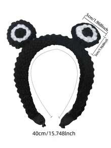 1 Miếng Thiết kế Ếch Băng đô cài tóc Đối với , Mặc hàng ngày Phụ kiện tóc - màu đen - Xem 5