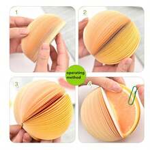 10pcs/set Fruit Shaped Sticky Notes (10 Different Designs) - Multicolor - View 6