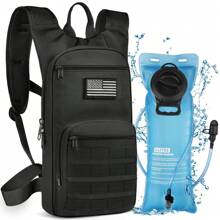 BRIGHTIFY 3L Hydration Backpack, Water Backpack With TPU Water Bladder, Hydration Pack For Men Women, Perfect Water Backpack For Hiking, Biking, And Hunting